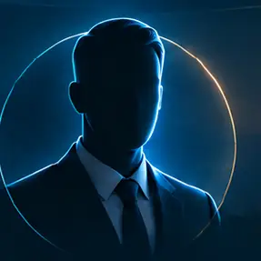 Portrait silhouette of Ray Matser